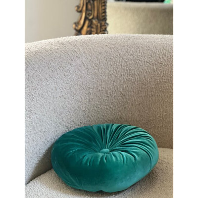 Therese  Tufted Round Throw Pillow