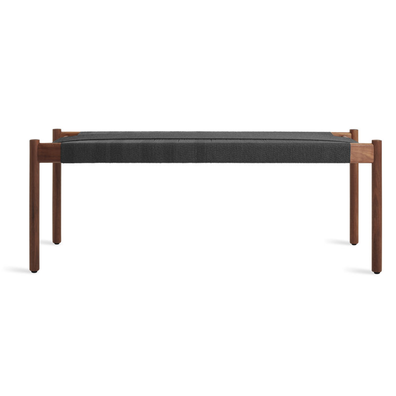 Invitation Bench, Walnut, 18" H x 48" W x 18" D