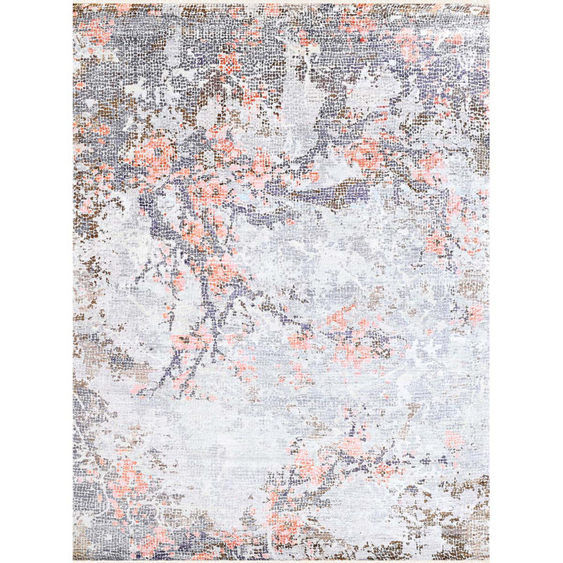 Neo Villa Floral Area Rug, Rectangle 9' x 12'