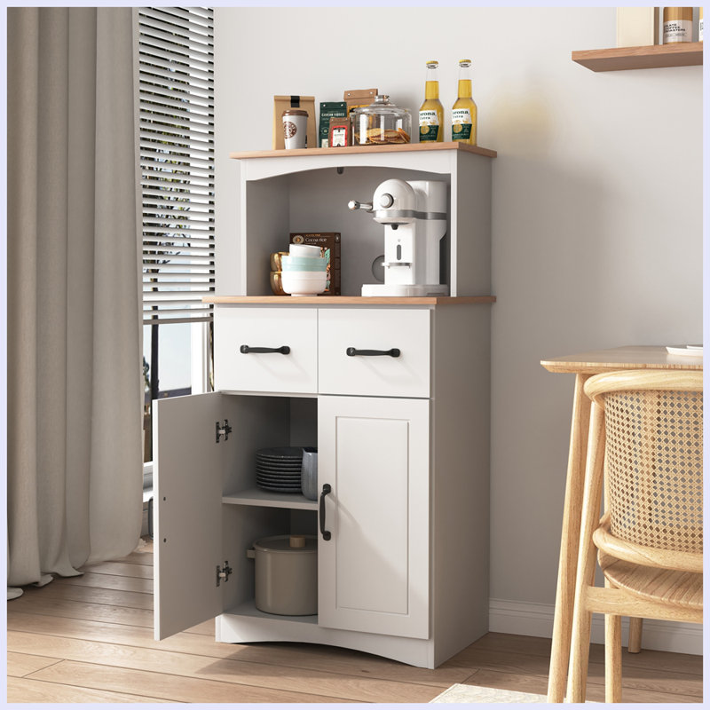 Kalonji 49.41 " H Kitchen Pantry