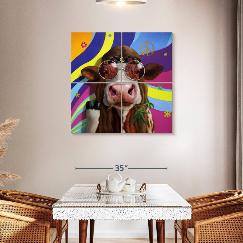 Ketti Grass Fed, 38" H x 38" W