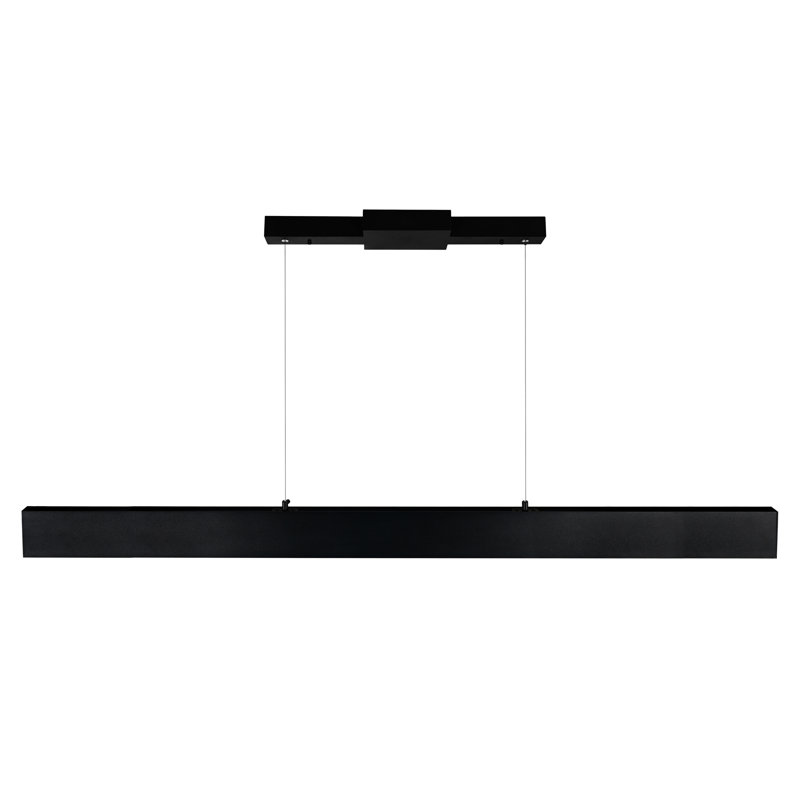 Lustre linéaire intégré à DEL pour les salles à manger, les salons et les tables de billard, H 3 po x l 47 po x P 0,5 po