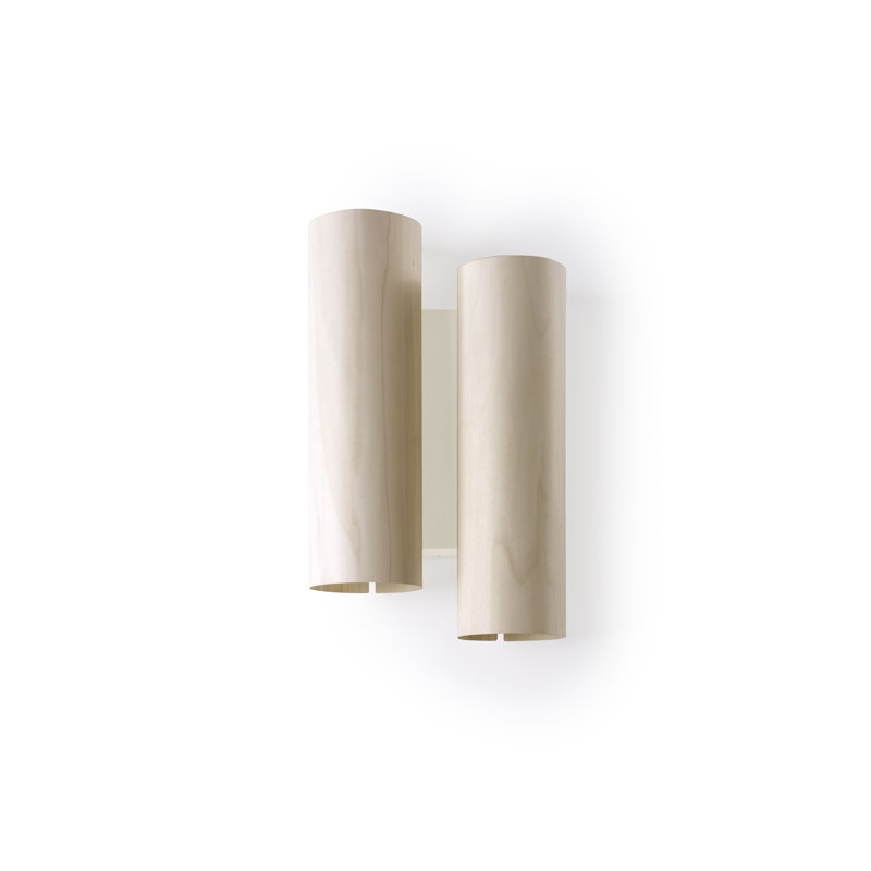 Black Note 2 - Light LED Flush Mounted Sconce, Ivory White, 3000K, Gold