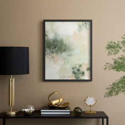 «Lillypond Dream I», reproduction encadrée - bois massif