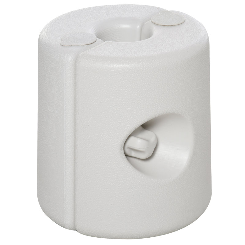 South Freeport Dakota Fields White Plastic Weight for Gazebo