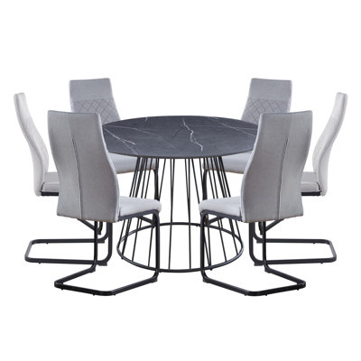 Mose 6 - Person Dining Set