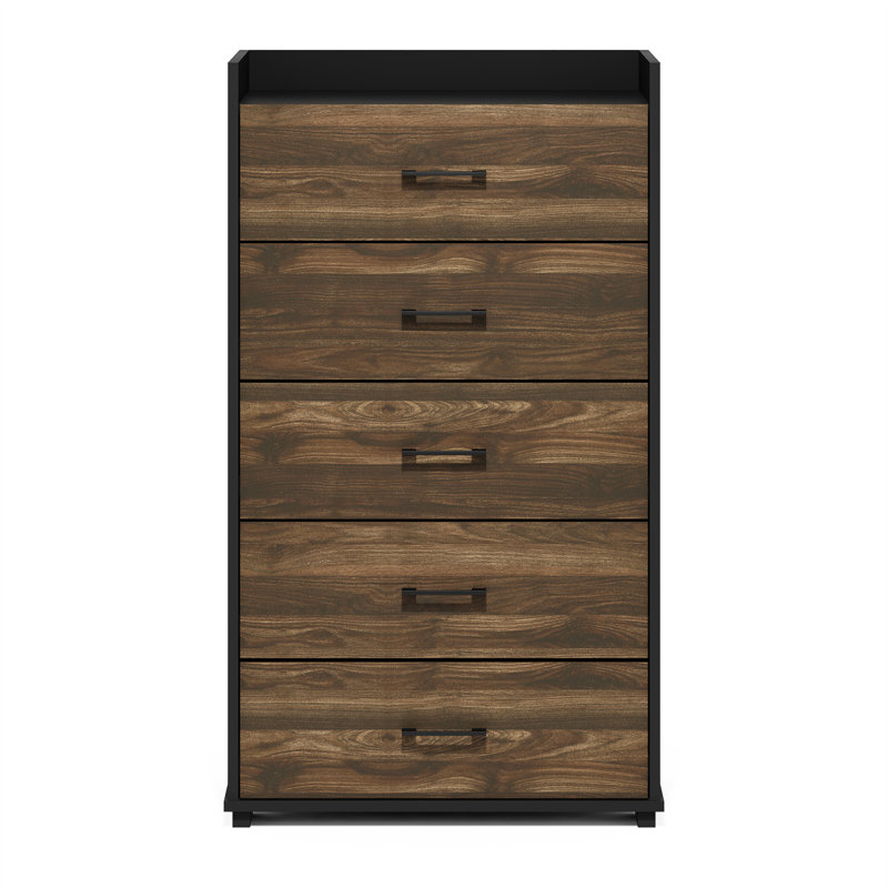 Commode 5 tiroirs 24,72 po Abii