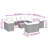 Vidaxl Garden Sofa Set