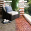 Acacia Wood Interlocking Deck Tiles, 20 PCS  12" X 12" Square Acacia Hardwood Outdoor Flooring For Patio, Bancony, Pool Side,...