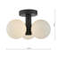 Pragathi Glass Semi Flush Mount