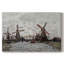 Moulins à  vent près de Zaandam – Claude Monet – Toile tendue sur châssis – 1871-989605997