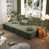 Tissu vert