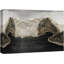 Paysage abstrait montagne dorée sur toile-93388710-93388707