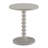 White Round Wooden Side Table