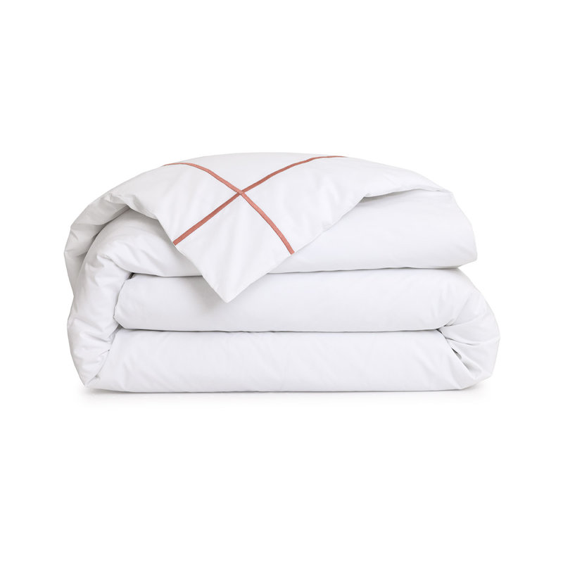 Athena Duvet Cover, Khaki, Full Duvet Cover