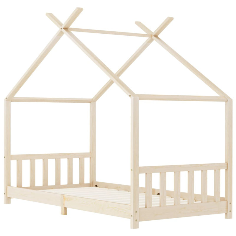 Gearoid Kids Bed, European Single (90 x 200cm), Brown