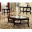 Contemporary Style End Table with Beveled Glass Top and Solid Wood Lower Shelf for Elegant Living Spaces