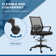 Chaise de dessinateur en filet Lynnann