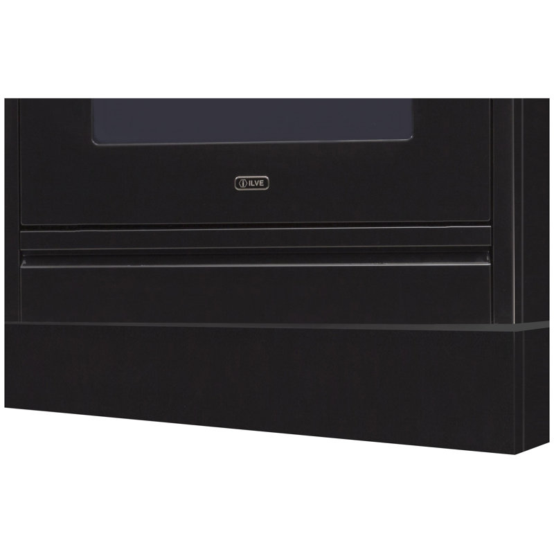 Nostalgie And Pro Range Trim kit, Matte Graphite, 6" H x 48" W x 21.65" D