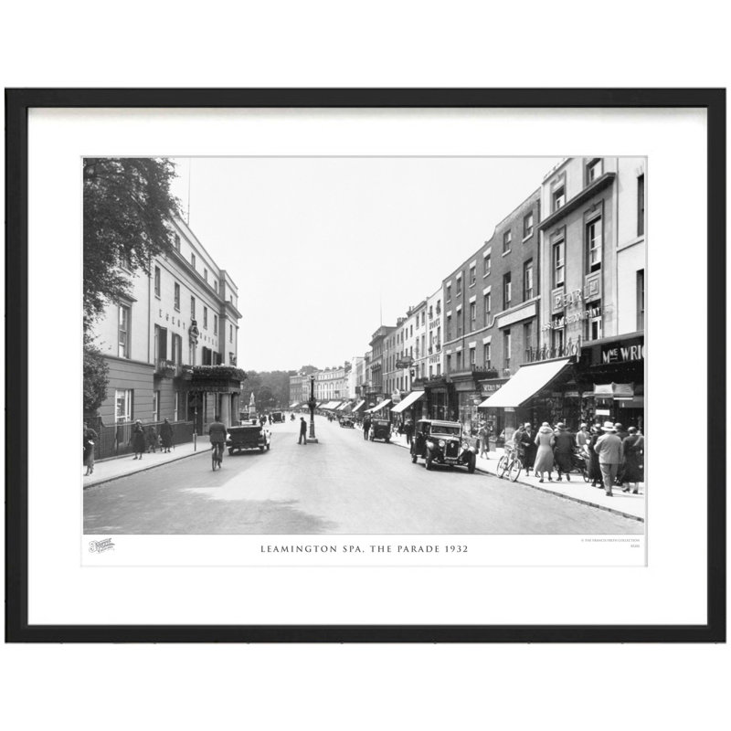 Leamington Spa, The Parade 1932 by Francis Frith - Single Picture Frame Print, 60cm H x 80cm W x 2.3cm D