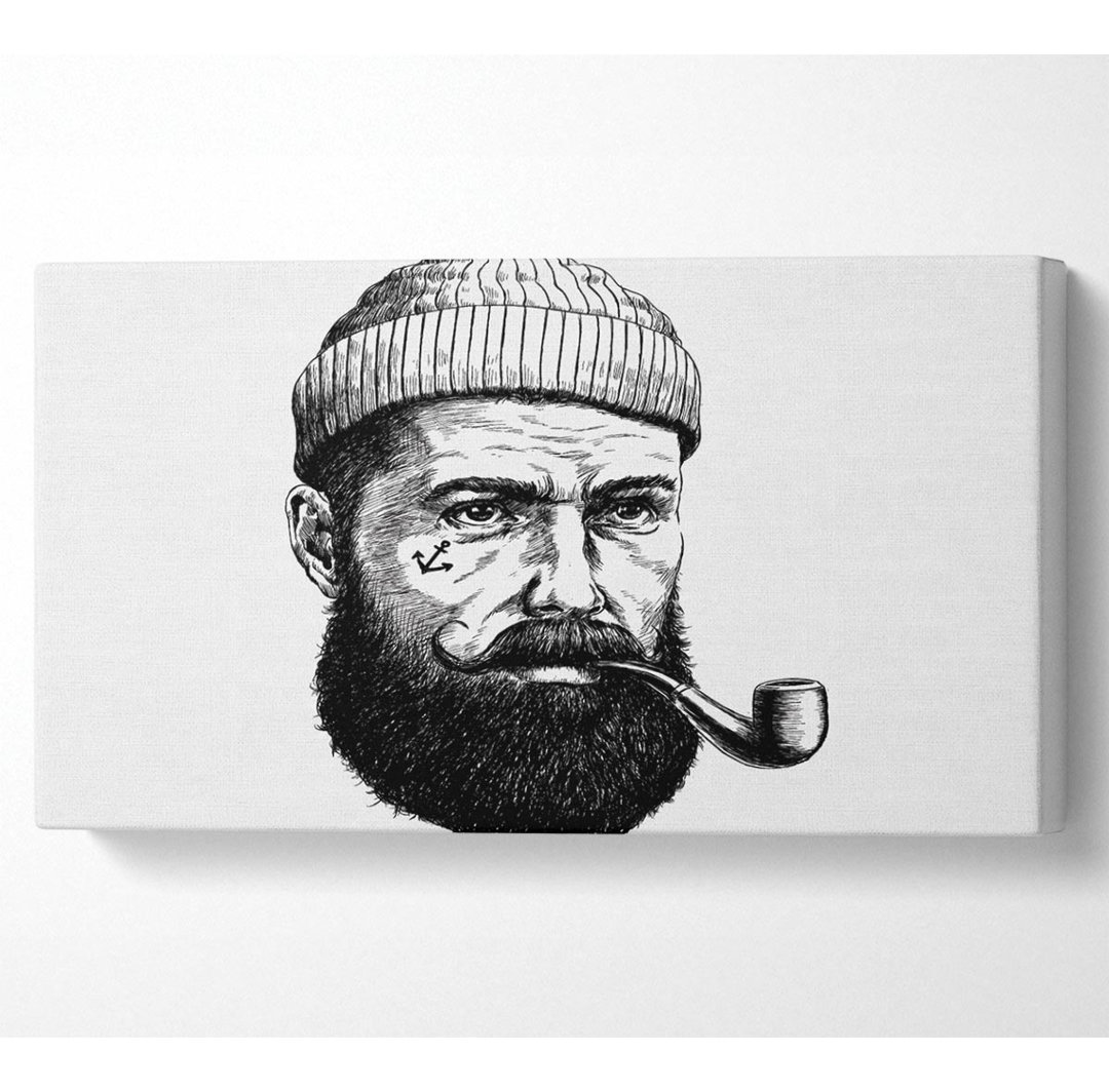 Hipster Smoker Wide - Druck