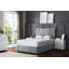 Amelia Upholstered Panel 4 Draw Divan Bed with Headboard-582102431-582102424
