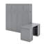 Grand lit escamotable avec bureau et tablettes-979261460