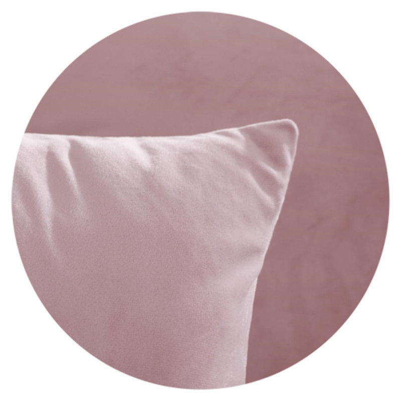 Reversible Pillow Cover, 18" x 18", Navy Blue