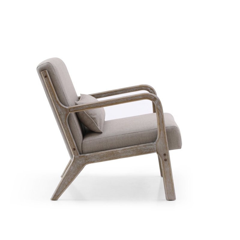 Hayle Light Frame Accent Chair, Linen Blend