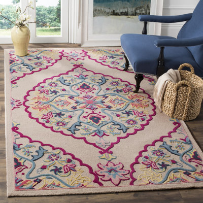 Blokzijl Hand-Tufted Wool Multi-Coloured Area Rug