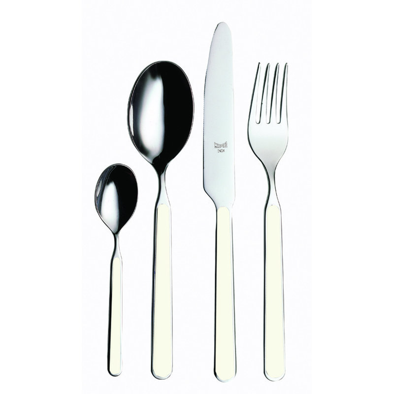 Fantasia 24-Piece Cutlery Set, China Red