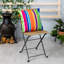 icon Indoor and Outdoor Waterproof Filled Cushion Set of 2 Technicolour Stripe