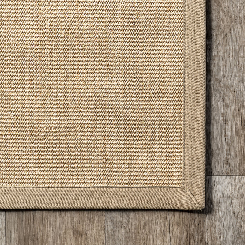 Philip Casual Power Loom Sisal Tan/Beige Rug, Rectangle 9' x 12'