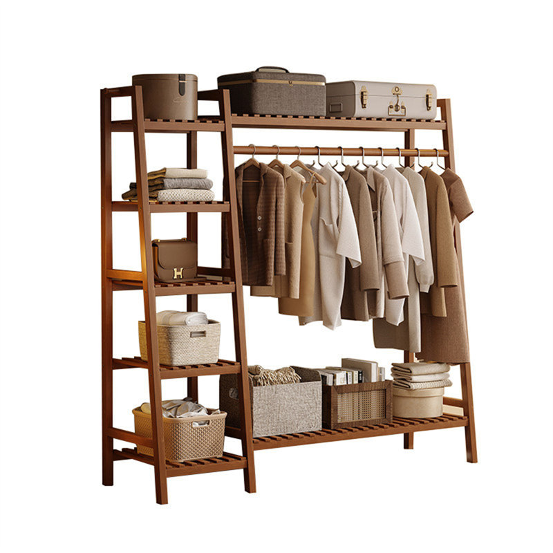 Floor-Standing Coat Rack, Bedroom Coat Rack, Storage Rack, Simple Wardrobe