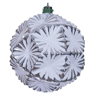 Etch Prism White Brush Ornament Set.