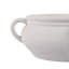 Bougie décorative bol décoratif - Bougie élégante moderne pour bibliothèque, table basse, chambre à coucher et décor de salon - 12 po, blanc