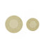 Round Metal Hollow Side Table Set