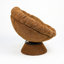 Chaise d'appoint rembourrée pivotante Papasan avec coussin épais-984516528