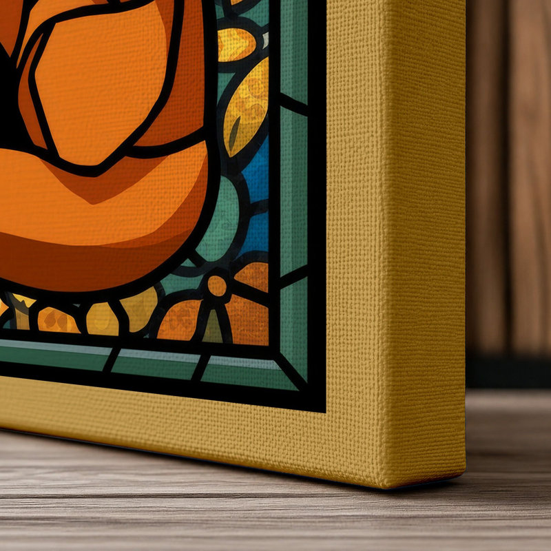 Print, 24x16 - 61.0 x 40.6 cm, Ochre Border