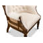 Irish Linen Wingback Chair
