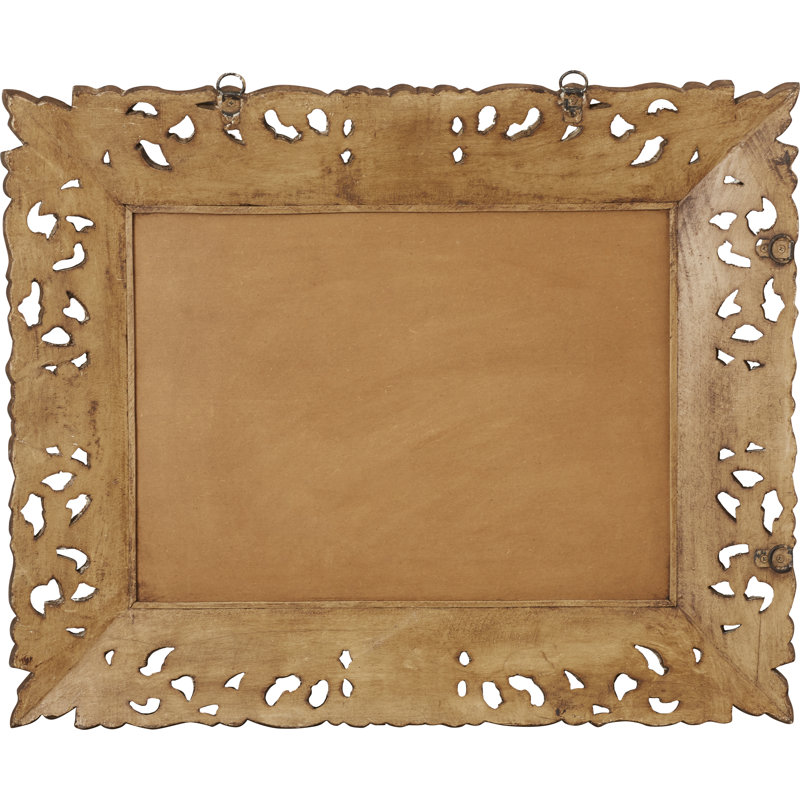 Coomes Wood Flat Wall Mirror