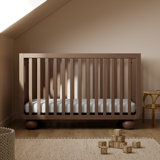 Amalfi Deluxe 5-In-1 Convertible Crib With Bonus Toddler Guardrail