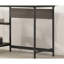 Bureau gris patiné