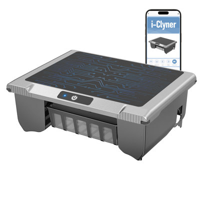 INSE T1B Pool Cleaning Robot – Solar + DC Dual Charging, APP + Remote Control, Dual Brushless Motors, 2 Cleaning Modes, Intelligent Path Planning, Low‑Battery Auto Return