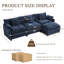 Canapé modulaire en chenille modulaire Envelor
