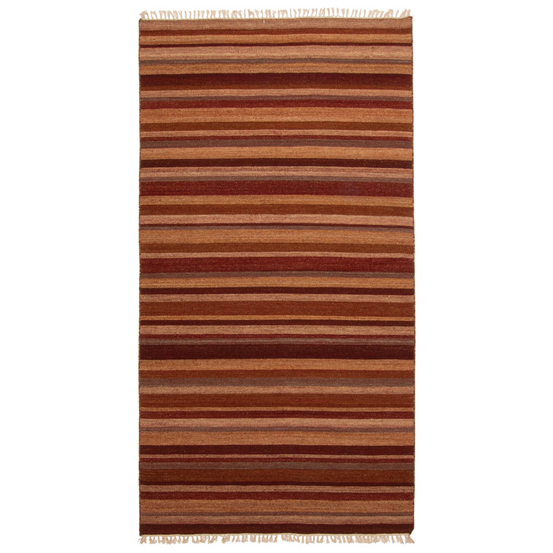Boho brun Kilim 4 pi 5 po x 8 pi 1 po