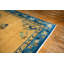 1920s Large Size Bold Yellow Field Handknotted Art Deco Wool Antique Chinese Rug