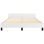 Structure de lit Singha, support de lattes, sans matelas, similicuir