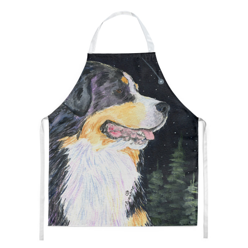 No Pattern Bib Apron