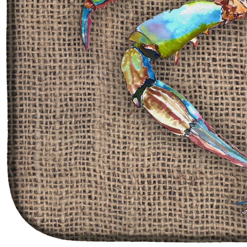 Tapis de séchage crabe